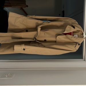 Tan jacket size 0 never worn brand new with tags